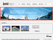 Tablet Screenshot of bmi.com.pl