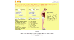 Desktop Screenshot of bmi.name
